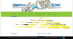 Desktop Screenshot of europairsrl.com