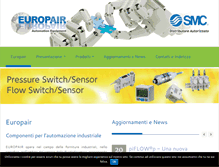Tablet Screenshot of europairsrl.com